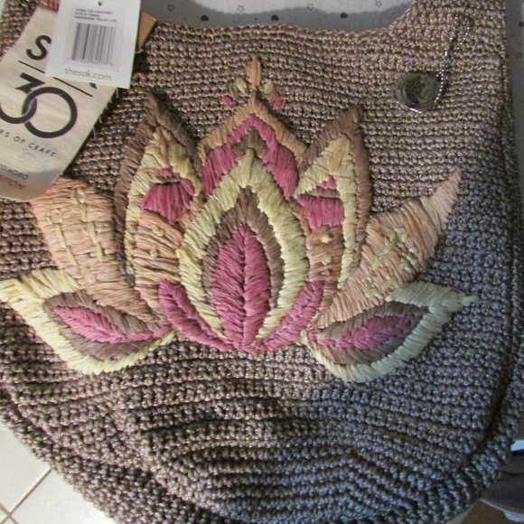THE SAKS Handbags - THE SAKS LIMITED EDITION LOTUS HOBO